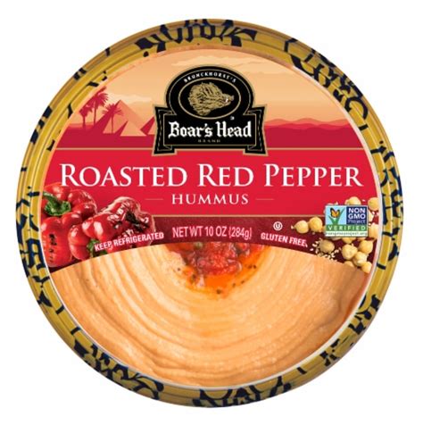 Boar S Head Roasted Red Pepper Hummus 10 Oz 10 Oz Frys Food Stores