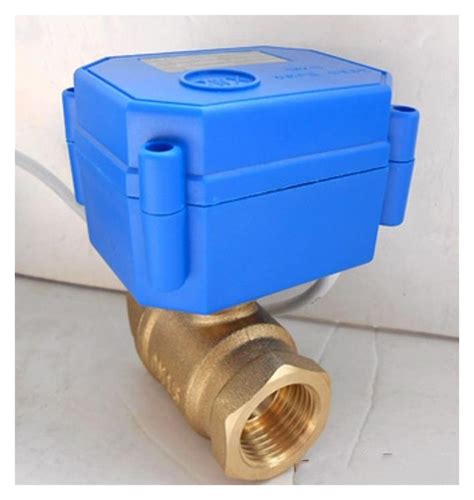 2 Way Brass Electric Ball Valve Dc3 6v Dc5 12 24 1 2 3 4 1 Cr01