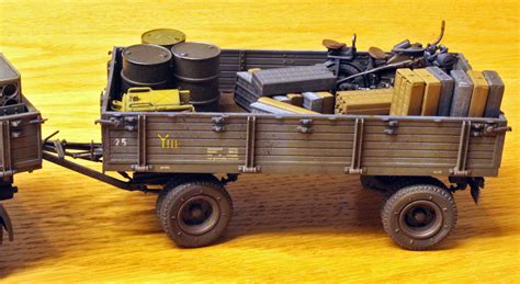 German Einheitsanhänger 5t Four Wheeled Trailer Armor Reviews