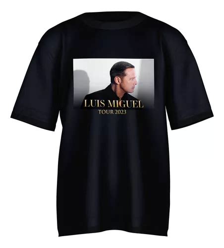 Playera Luis Miguel Tour Concierto Sol De Mexico Foto Mercadolibre