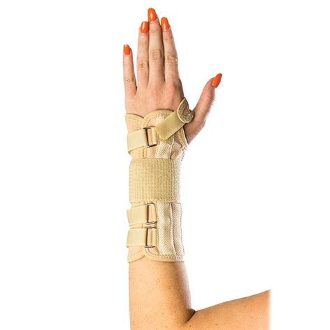 W52 Allcare Ortho Elastic Wrist Splint With Internal Sleeve