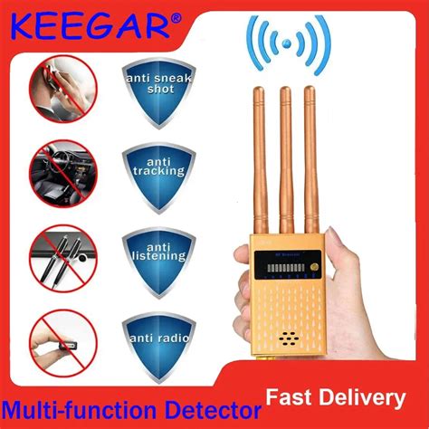 Three Antennas Mhz Rf Signal Detector Wireless Audio Bug Camera