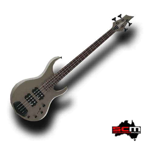 Bc Rich Jms4gm Havoc John Moyer Signature Bass Guitar Gun Metal Brand