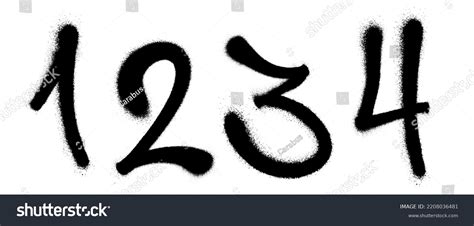 42954 Graffiti Style Number Images Stock Photos And Vectors Shutterstock