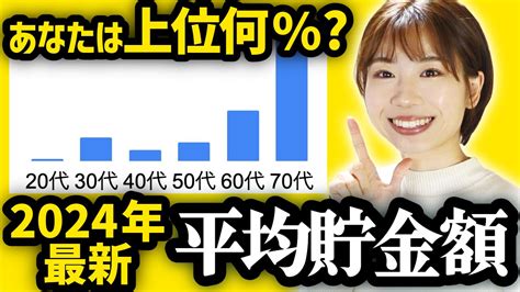 【衝撃】2024年最新版20〜70代の平均貯金額がヤバすぎる【住宅ローン借金新nisa 貯金 貯蓄率】 節約オタクふゆこ