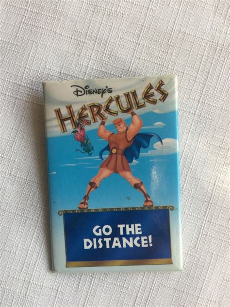 Hercules Disney Hercules Pin Go Distance Disney Pi Gem