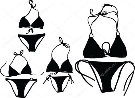 Bikini Stock Vector By Violeta