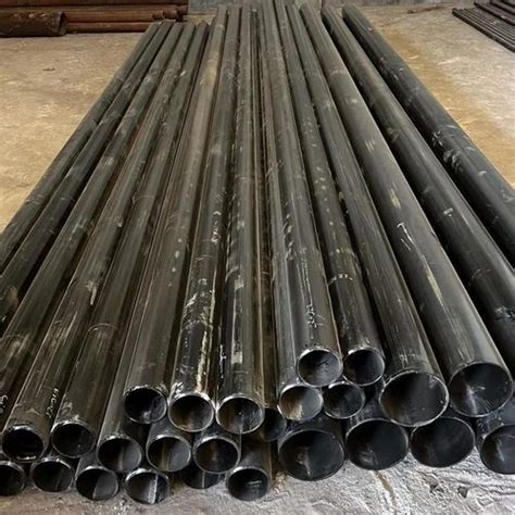 Black Mm Mild Steel Seamless Round Pipe At Rs Kg In New Delhi Id