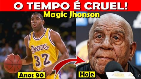 COMO ESTÁ HOJE MAGIC JHONSON O ASTRO DO BASQUETE AMERICANO portugal