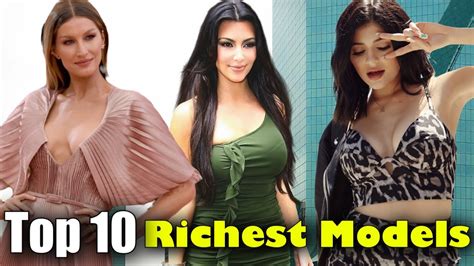 Top 10 Richest Models In The World 2021 Youtube