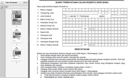 Detail Contoh Mou Sekolah Dengan Orang Tua Koleksi Nomer