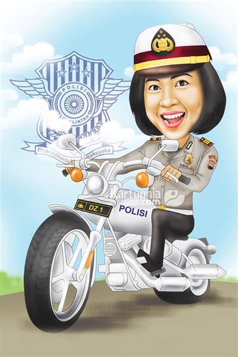 Karikatur Orang Naik Motor 48 Koleksi Gambar