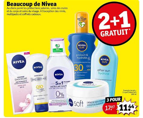 Promo Beaucoup De Nivea Chez Kruidvat ICatalogue Fr