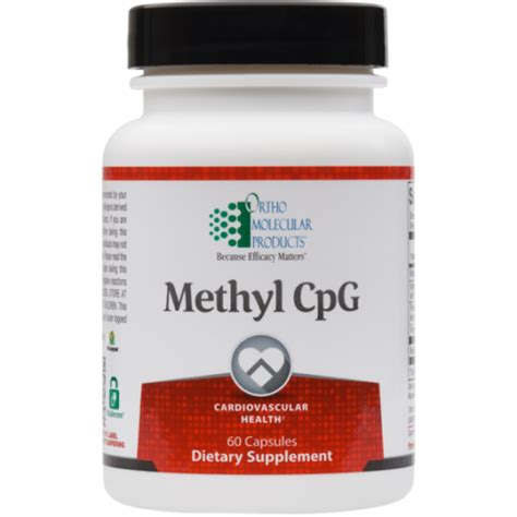 Methyl B Complex By Ortho Molecular 60 Capsules