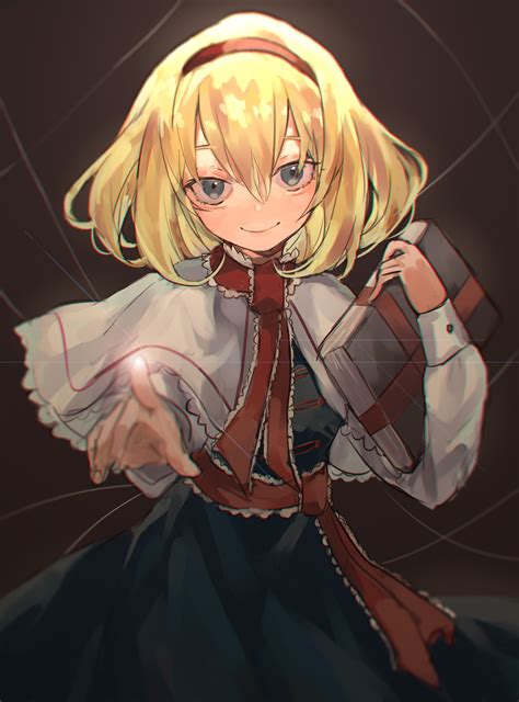 Safebooru 1girl Absurdres Alice Margatroid Bangs Blonde Hair Blue