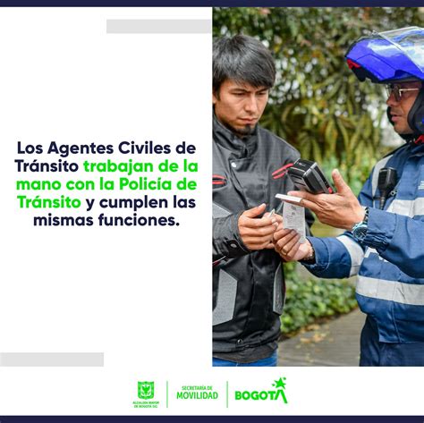 Movilidad Bogotá on Twitter Los Agentes Civiles de Tránsito están