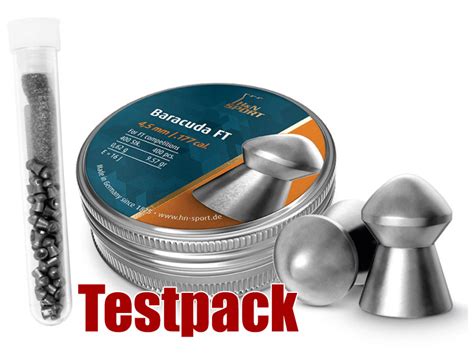 Testpack H N Baracuda FT Diabolo Rundkopf Glatt 0 62