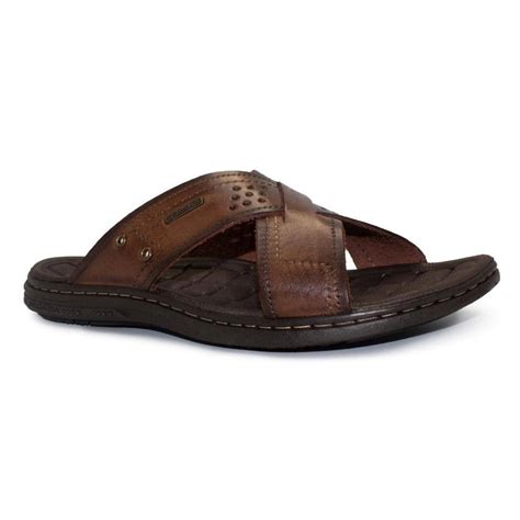 Chinelo Pegada Masculino Couro Pontofrio