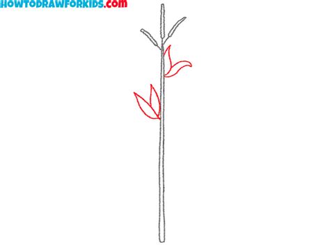 How To Draw A Corn Stalk Easy Drawing Tutorial For Kids