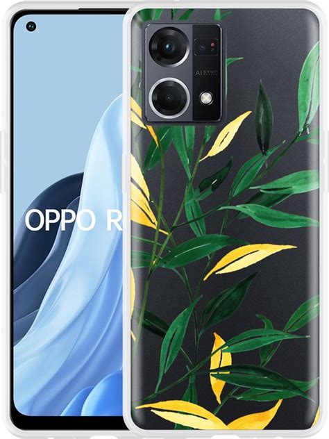 Hoesje Geschikt Vooor Oppo Reno Watercolor Flowers Bol