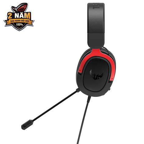 Tai nghe chơi game Asus TUF GAMING H3 Đen Đỏ Cao Cấp