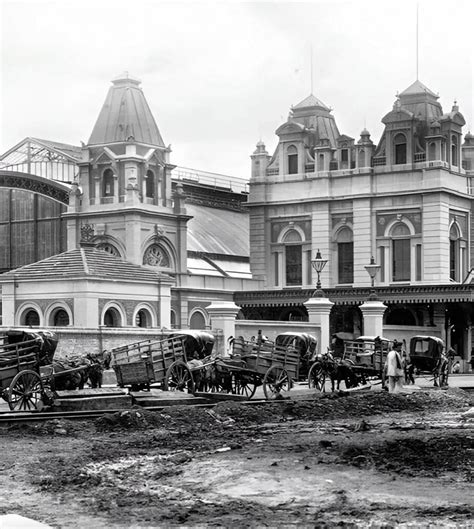 São Paulo Antiga on Twitter Vista da Estação da Luz em 1909 detalhe