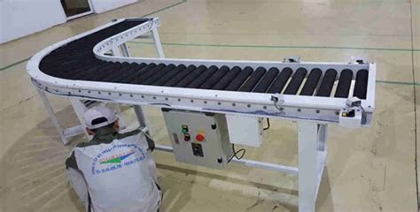 Rubber Coated Roller Conveyor