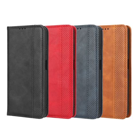 For Zte Avid 589 Z5158 Magnetic Buckle Retro Texture Leather Phone Case