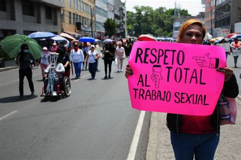 D A Del Trabajo Trabajadoras Sexuales En La Cdmx Exigen Us Derechos