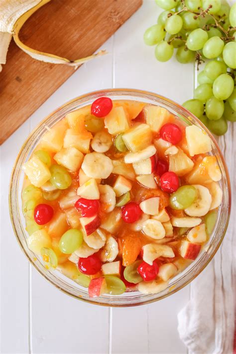 Citrus Glazed Fruit Salad