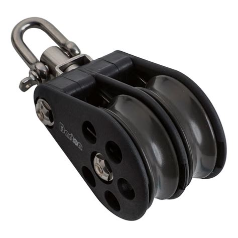 Size 5 54mm Plain Bearing Pulley Block Double Block Swivel Barton