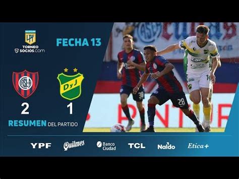 TorneoSocios Fecha 13 Resumen De San Lorenzo Defensa Y Justicia