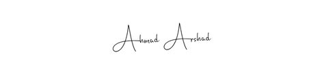 96 Ahmad Arshad Name Signature Style Ideas Professional Digital