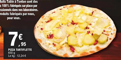 Promo Pizza Tartiflette Chez E Leclerc ICatalogue Fr