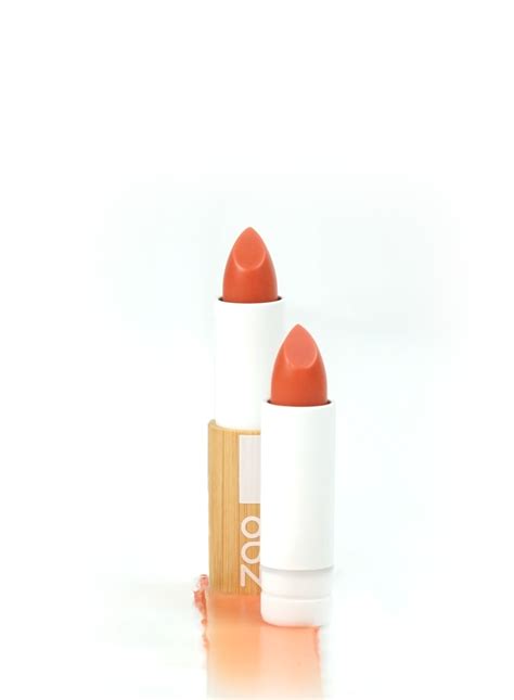 Make Up Lippen Lipcare ZAO Color Repulp Balm 486 Orange Nude Bamboe