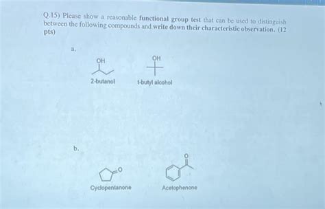 Solved C 4 Chloro Benzaldehyde 3 Nitro Benzaldehyde D Chegg