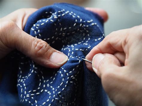 Quest Ce Que La Broderie Sashiko Inspiration Et Tutoriels