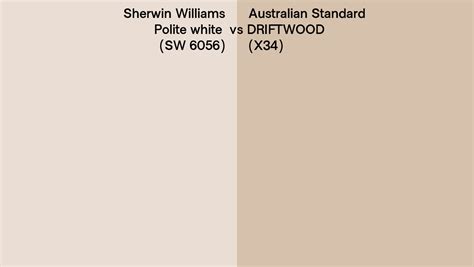 Sherwin Williams Polite White Sw Vs Australian Standard