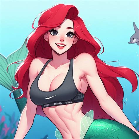 Sports Bra Ariel 3 By Josephs Ai Stuff On Deviantart