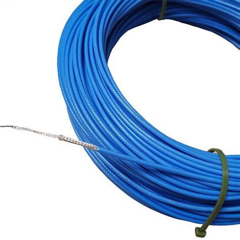 High Temperature Triaxial Cable Low Noise Flexible Fluorpolymer Tria