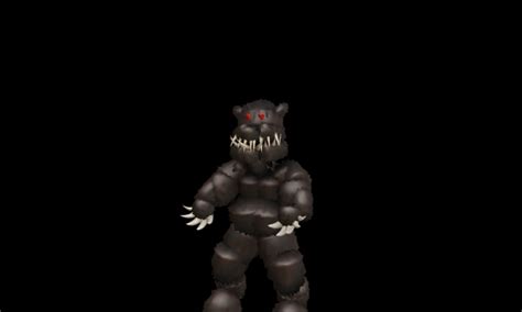 Made Nightmare From Fnaf Or As I Prefer To Call It Fuzzy Chomper