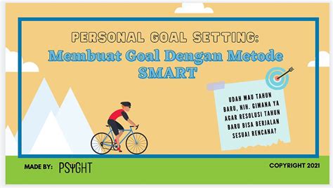 Personal Goal Setting Membuat Tujuan Dengan Metode Smart