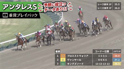 【アンタレスs 2024】過去5年のレース映像・傾向 競馬予想動画 Netkeiba