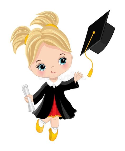 Cartoon Blond Girl Graduate Stock Illustrations 19 Cartoon Blond Girl Graduate Stock