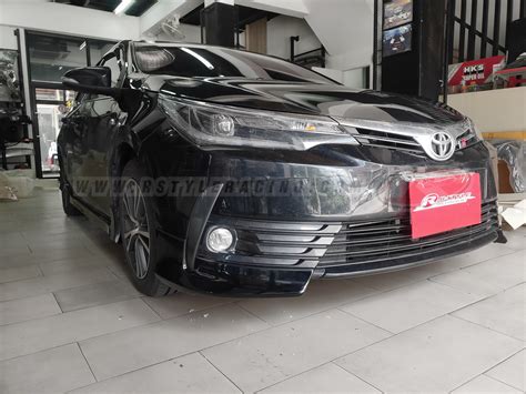 Bodykit Showroom Style For Toyota Corolla Altis Rstyle Racing