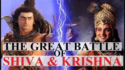 The Battle Of Shiva And Krishna Why Lord Shiva Had To Fight With Lord