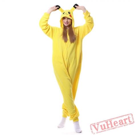 Kigurumi Pikachu Kigurumi Onesies Adult Animal Onesies