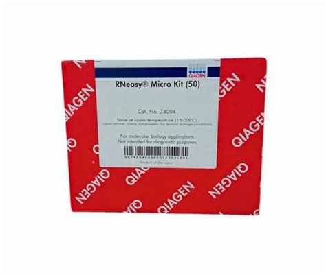 QIAGEN RNeasy Micro Kit (50) at Rs 42476.00 in New Delhi | ID: 2853358169562