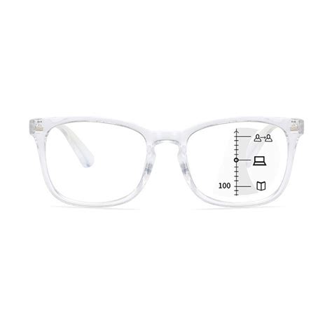 New 3 In1 Progressive Multifocal Reading Glasses Women Men Anti Blue Reading Glasses Eyewear