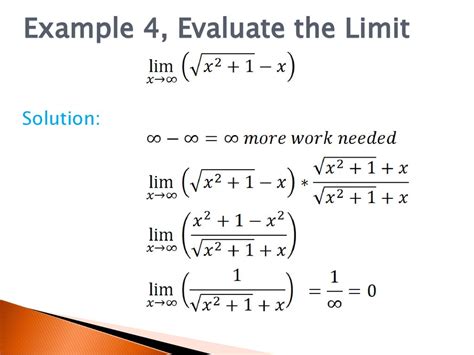 Limits At Infinity Horizontal Asymptotes Ppt Download